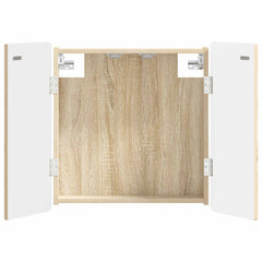 vidaXL Dartboard Cabinet ZWOLLE Sonoma Oak 52.5 x 10.5 x 57.5 cm 2