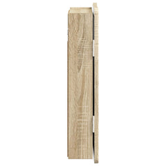 vidaXL Dartboard Cabinet ZWOLLE Sonoma Oak 52.5 x 10.5 x 57.5 cm 5