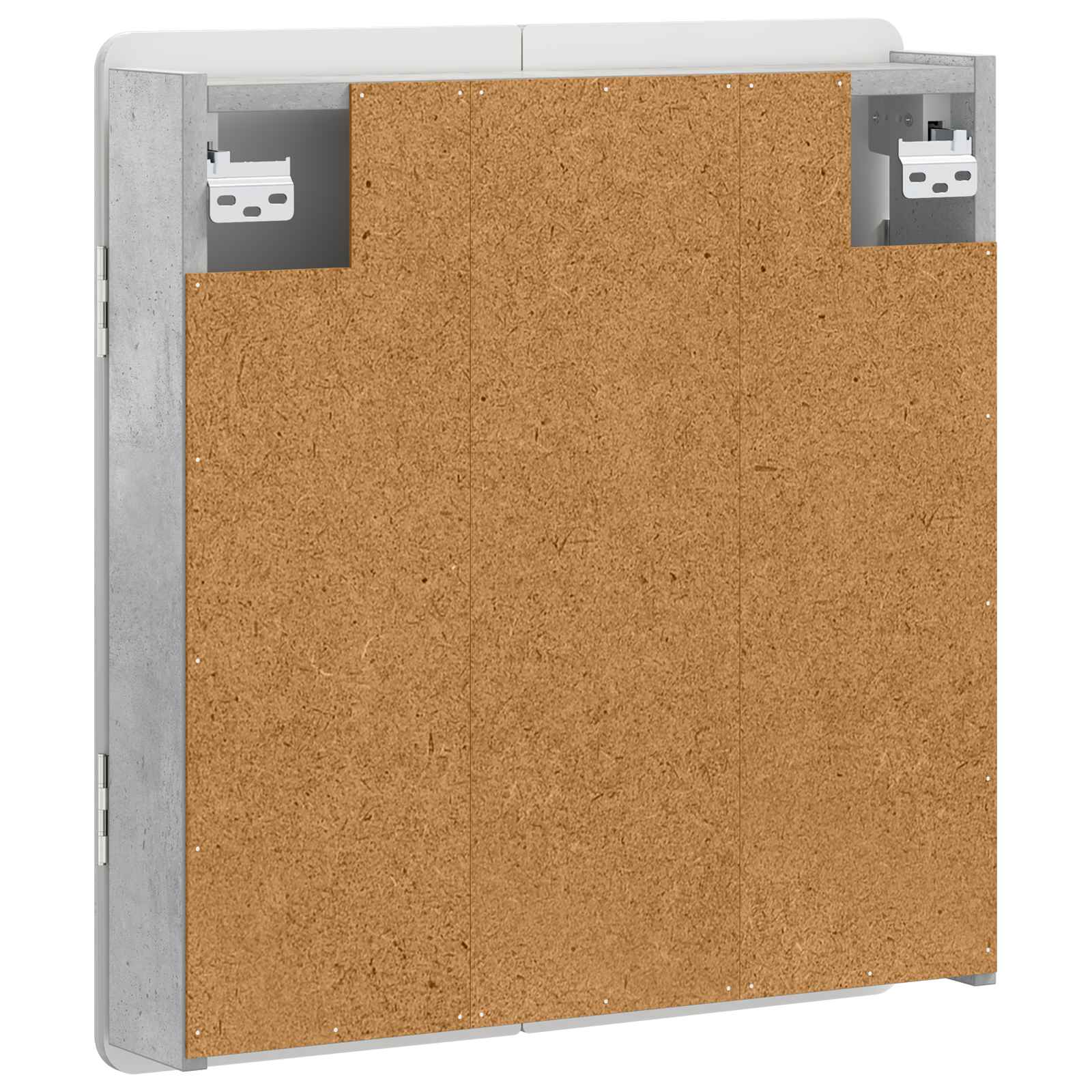 vidaXL Dartboard Cabinet ZWOLLE Concrete Grey 52.5 x 10.5 x 57.5 cm 6