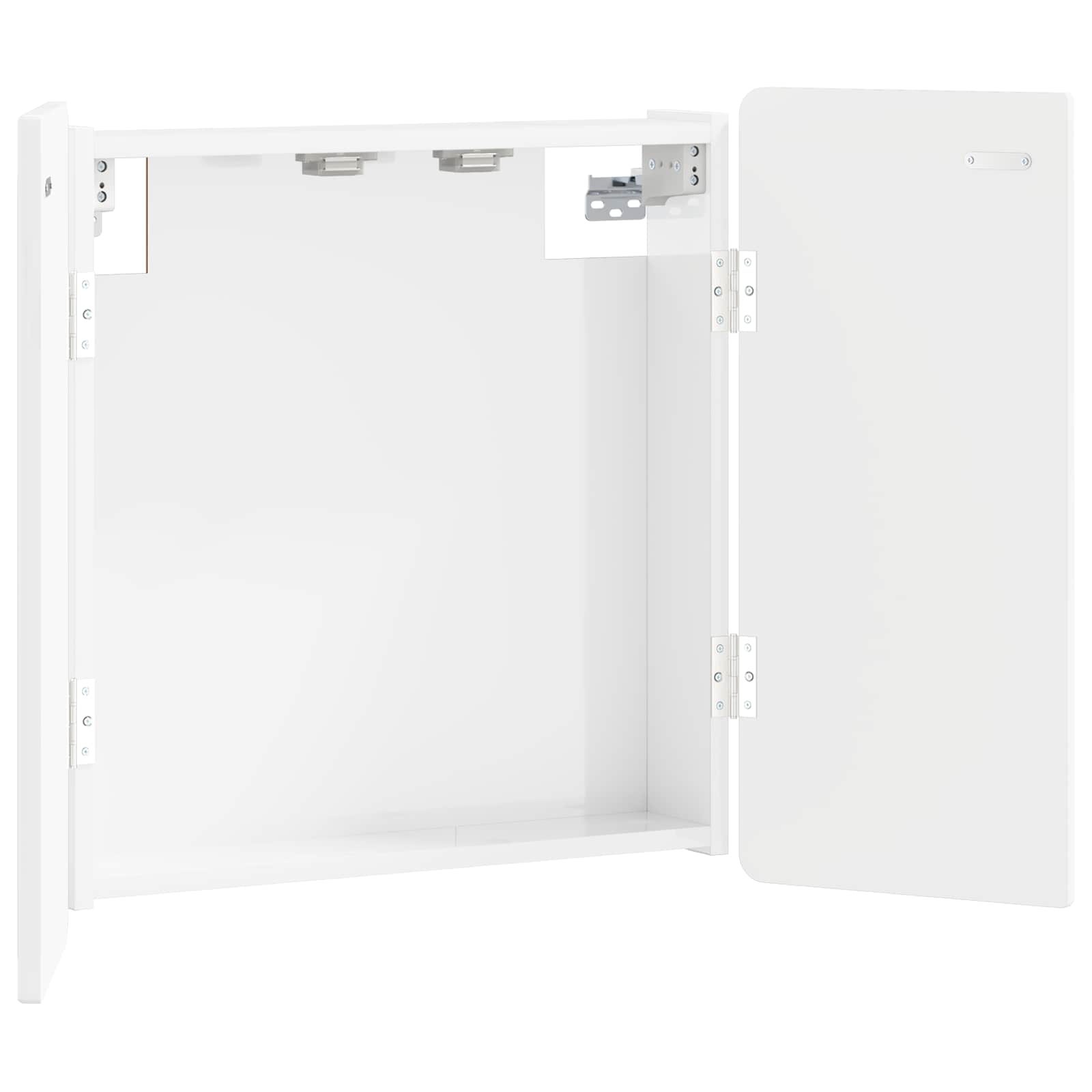 vidaXL Dartboard Cabinet ZWOLLE High Gloss White 52.5 x 10.5 x 57.5 cm 3
