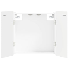 vidaXL Dartboard Cabinet ZWOLLE High Gloss White 52.5 x 10.5 x 57.5 cm 2