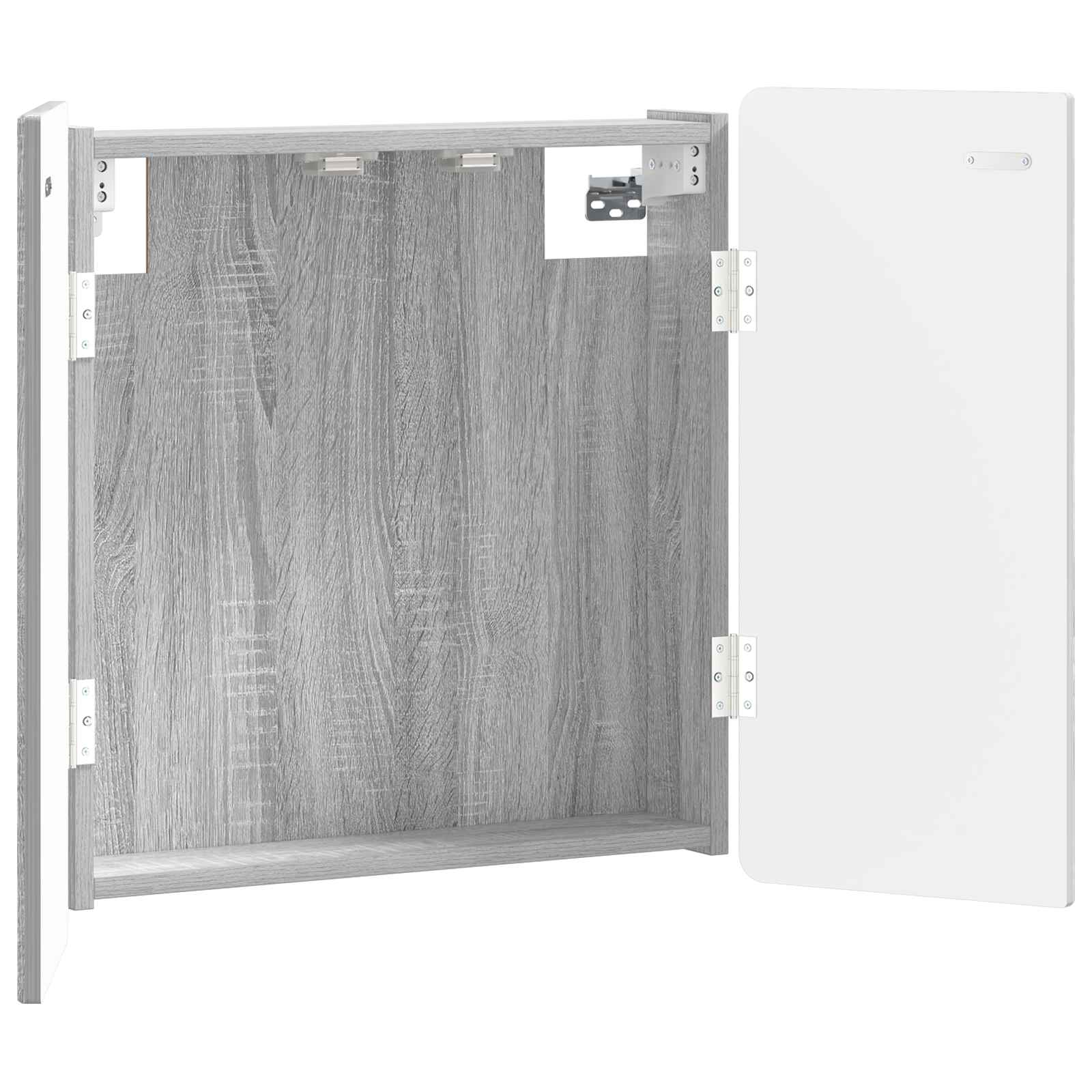 vidaXL Dartboard Cabinet ZWOLLE Grey Sonoma 52.5 x 10.5 x 57.5 cm 3