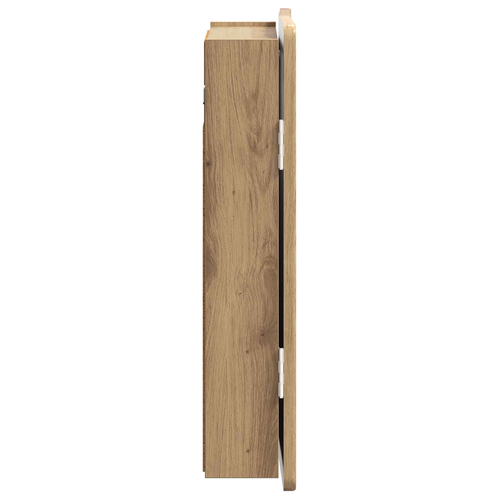 vidaXL Dartboard Cabinet ZWOLLE Artisan Oak 52.5 x 10.5 x 57.5 cm 5