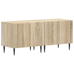 vidaXL TV Cabinet Sonoma Oak Engineered Wood 2