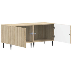 vidaXL TV Cabinet Sonoma Oak Engineered Wood 3