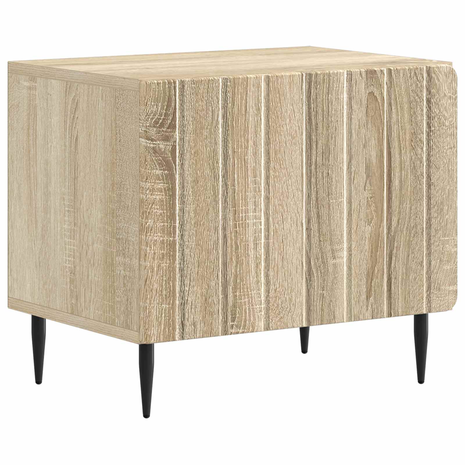 vidaXL TV Cabinet Sonoma Oak Engineered Wood 5