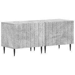 vidaXL TV Cabinet Concrete Grey Engineered Wood 2