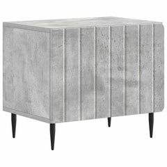 vidaXL TV Cabinet Concrete Grey Engineered Wood 5