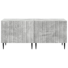 vidaXL TV Cabinet Concrete Grey Engineered Wood 6