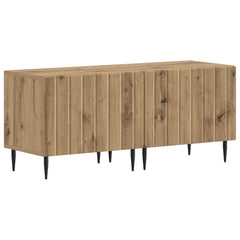 vidaXL TV Cabinet Artisan Oak Engineered Wood 2