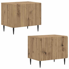 vidaXL TV Cabinet Artisan Oak Engineered Wood 4