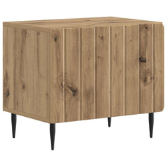 vidaXL TV Cabinet Artisan Oak Engineered Wood 5