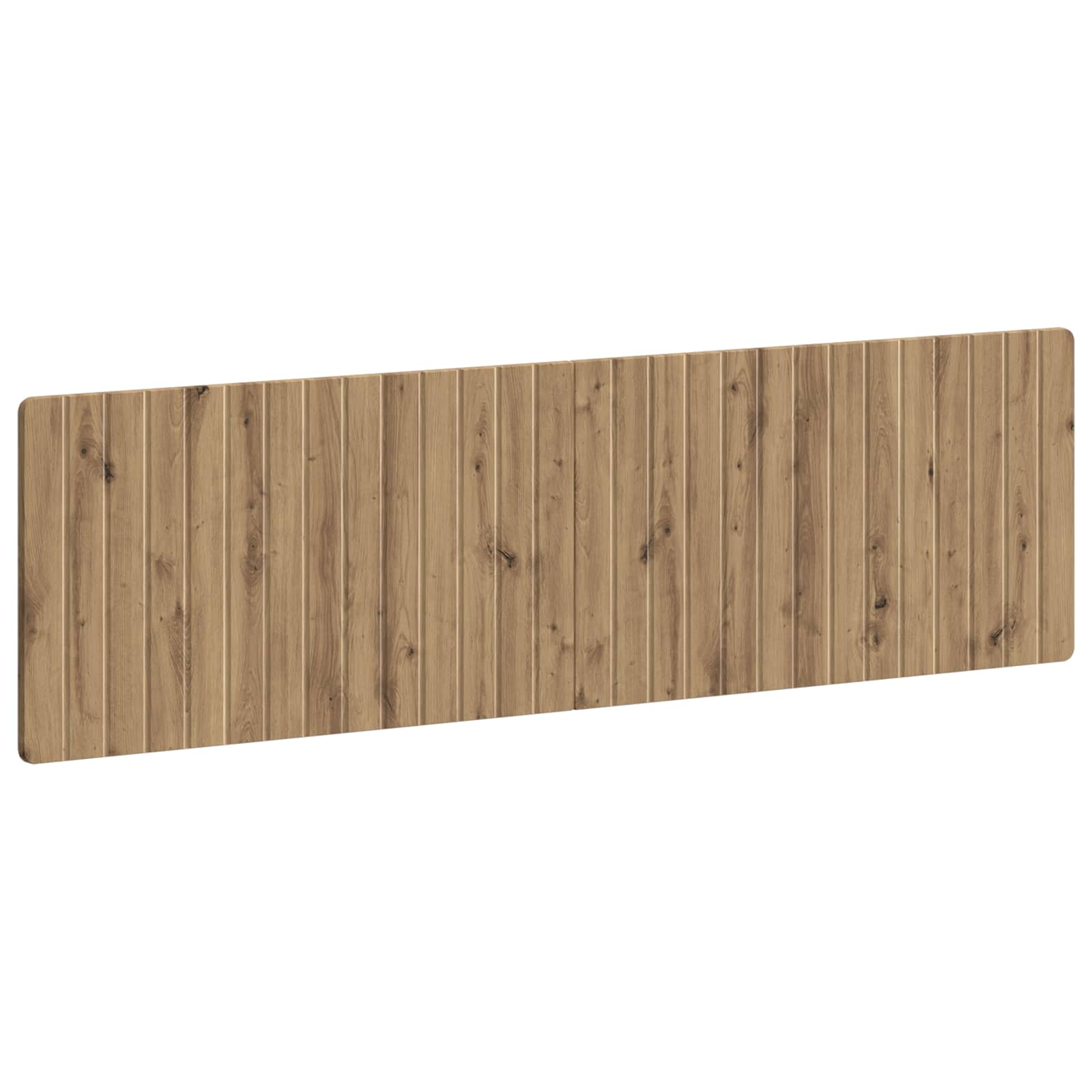 vidaXL Wall-Mounted Headboard ZWOLLE Artisan Oak Engineered Wood 2