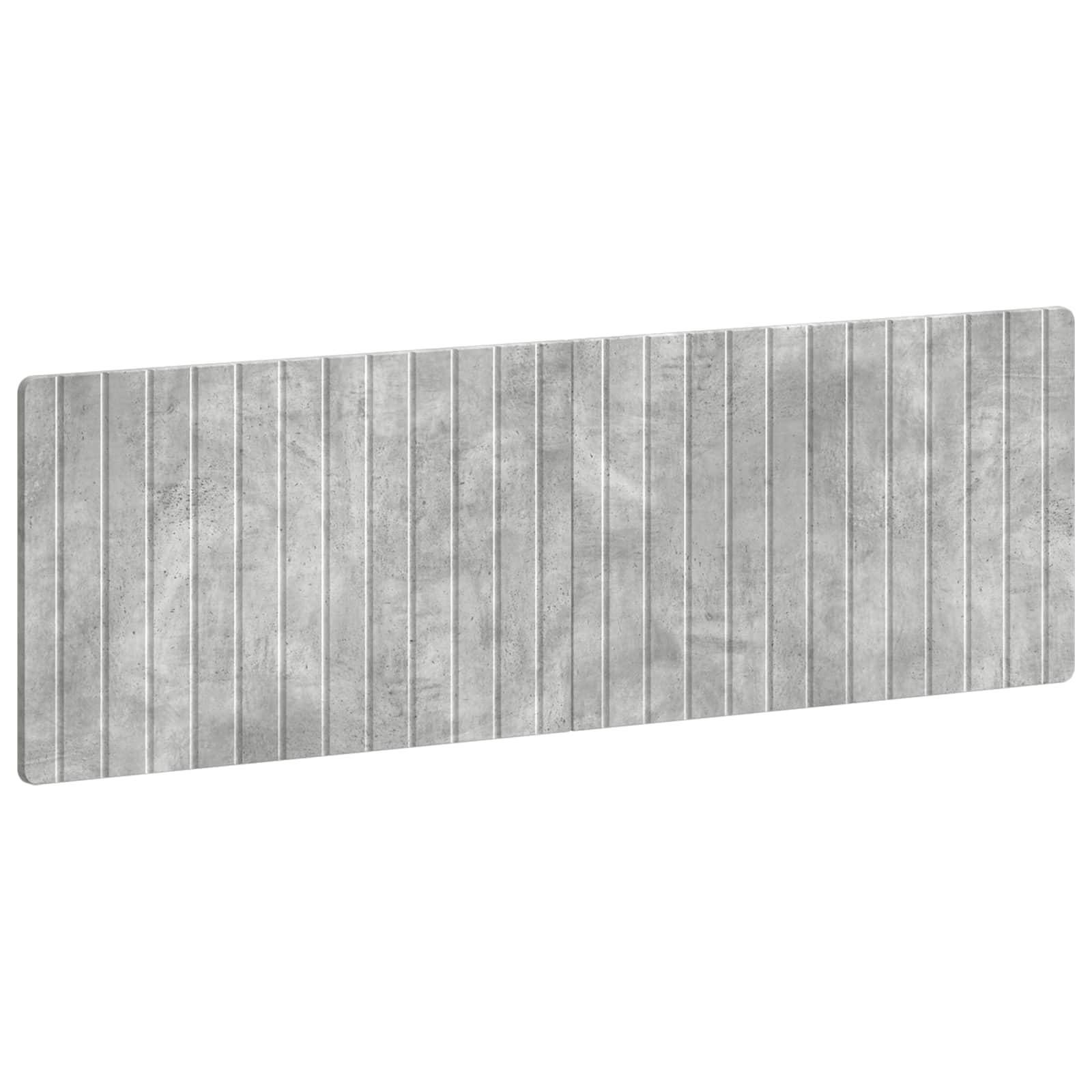 vidaXL Wall-Mounted Headboard ZWOLLE Concrete Grey Engineered Wood 2