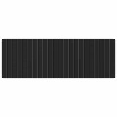 vidaXL Wall-Mounted Headboard ZWOLLE Black Engineered Wood 3
