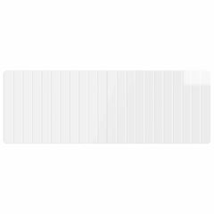 vidaXL Wall-Mounted Headboard ZWOLLE High Gloss White Engineered Wood 3