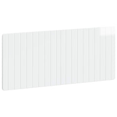 vidaXL Wall-Mounted Headboard ZWOLLE High Gloss White Engineered Wood 2