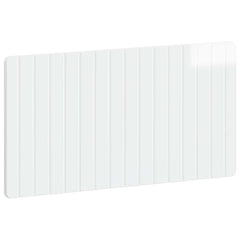 vidaXL Wall-Mounted Headboard ZWOLLE High Gloss White Engineered Wood 2