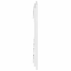 vidaXL Wall-Mounted Headboard ZWOLLE High Gloss White Engineered Wood 4