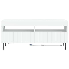 LED TV Cabinet ZWOLLE 100 x 35 x 43 cm White