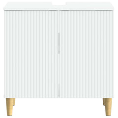 vidaXL Bathroom Sink Cabinet ARNHEM White 59.5 x 31.5x 59 cm 4