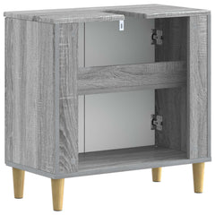 vidaXL Bathroom Sink Cabinet ARNHEM Grey Sonoma 59.5 x 31.5x 59 cm 6