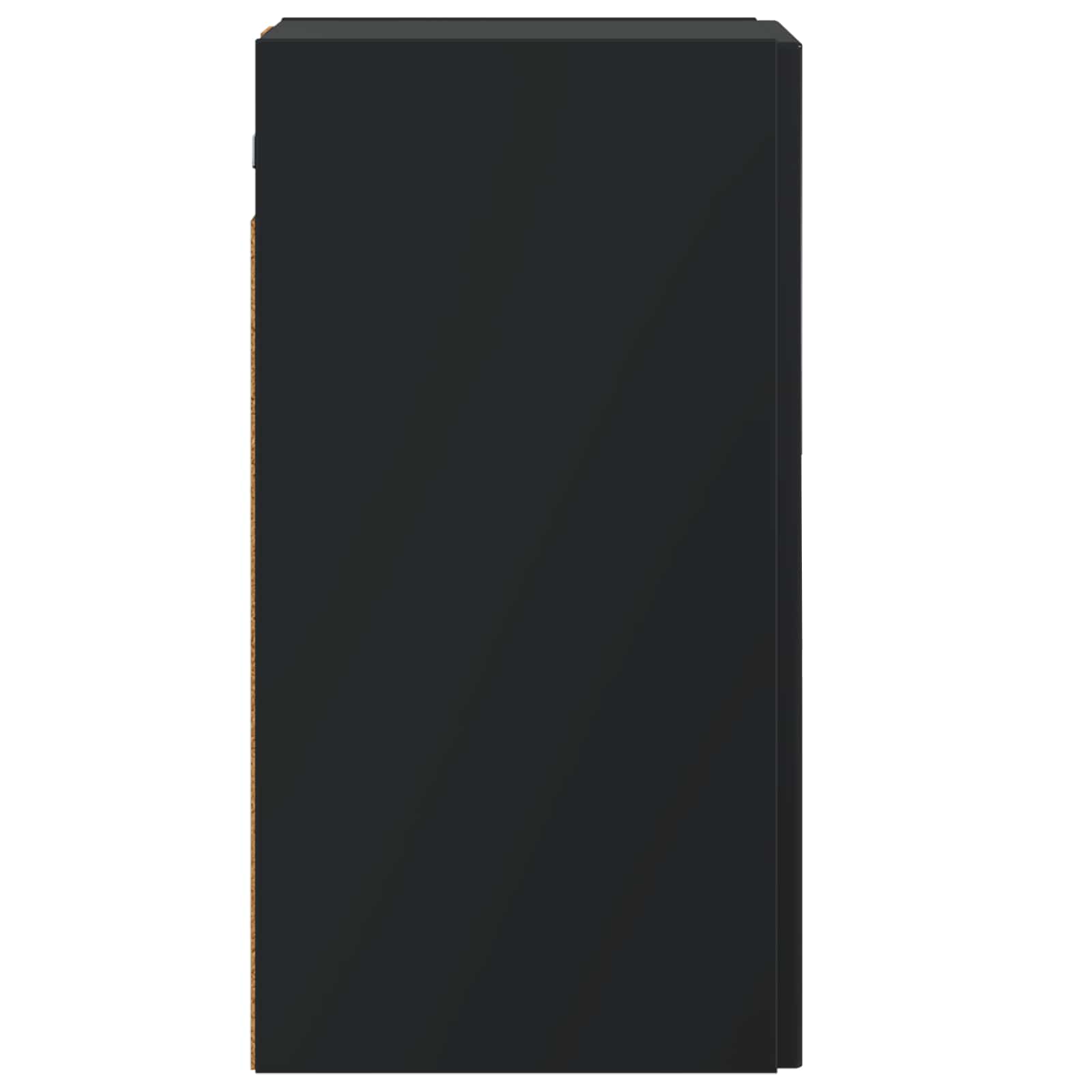 vidaXL Bathroom Wall Cabinet ARNHEM Black 30 x 31 x 59 cm 5