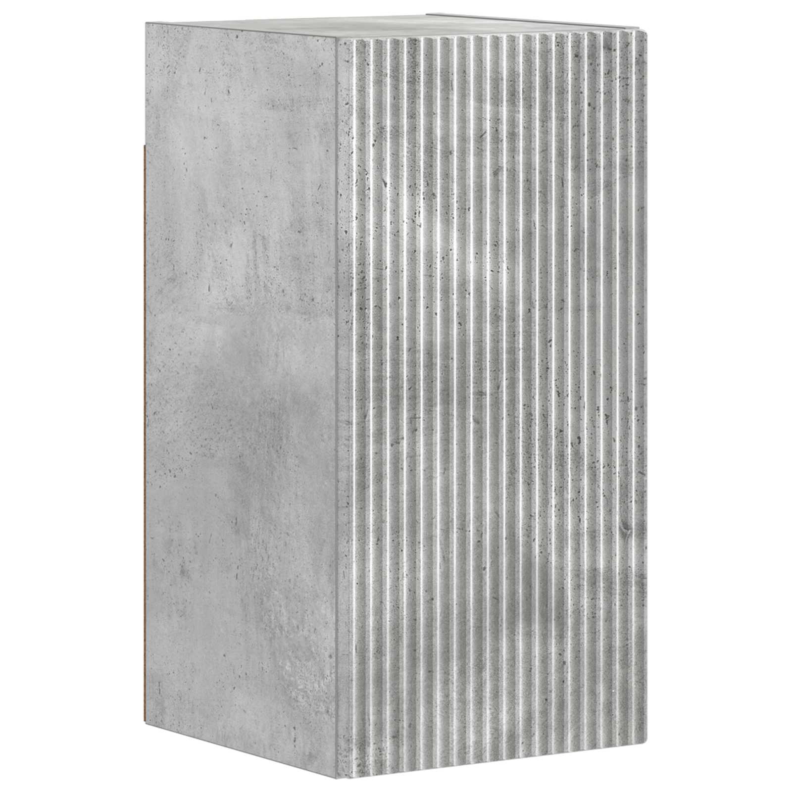 vidaXL Bathroom Wall Cabinet ARNHEM Concrete Grey 30 x 31 x 59 cm 2