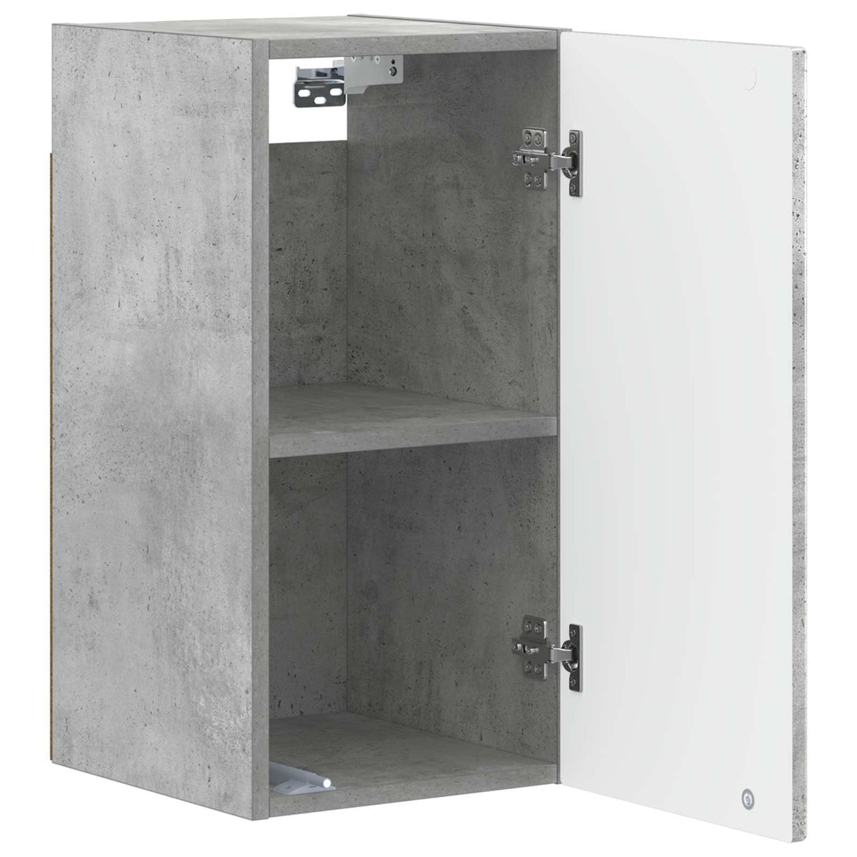 Bathroom Wall Cabinet ARNHEM 30 x 31 x 59 cm Concrete grey