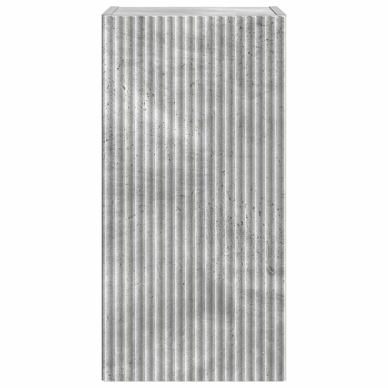 vidaXL Bathroom Wall Cabinet ARNHEM Concrete Grey 30 x 31 x 59 cm 4