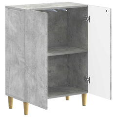 vidaXL Bathroom Storage Cainet ARNHEM Concrete Grey 59.5 x 31 x 80 cm 3