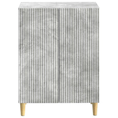 vidaXL Bathroom Storage Cainet ARNHEM Concrete Grey 59.5 x 31 x 80 cm 4