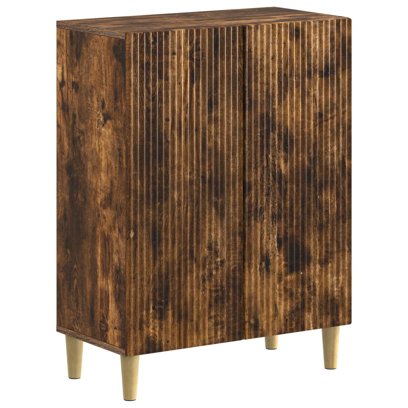vidaXL Bathroom Storage Cainet ARNHEM Smoked Oak 59.5 x 31 x 80 cm 2