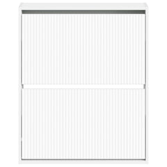 vidaXL Wall-Mounted Shoe Cabinet ARNHEM 71 x 17 x 86 cm White 4