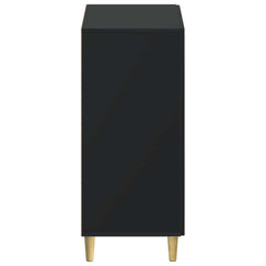 vidaXL Shoe Cabinet ARNHEM 59.5 x 39.5 x 90 cm Engineered Wood Black 5
