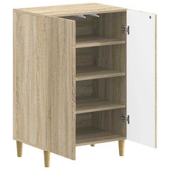 vidaXL Shoe Cabinet ARNHEM 59.5 x 39.5 x 90 cm Engineered Wood 3