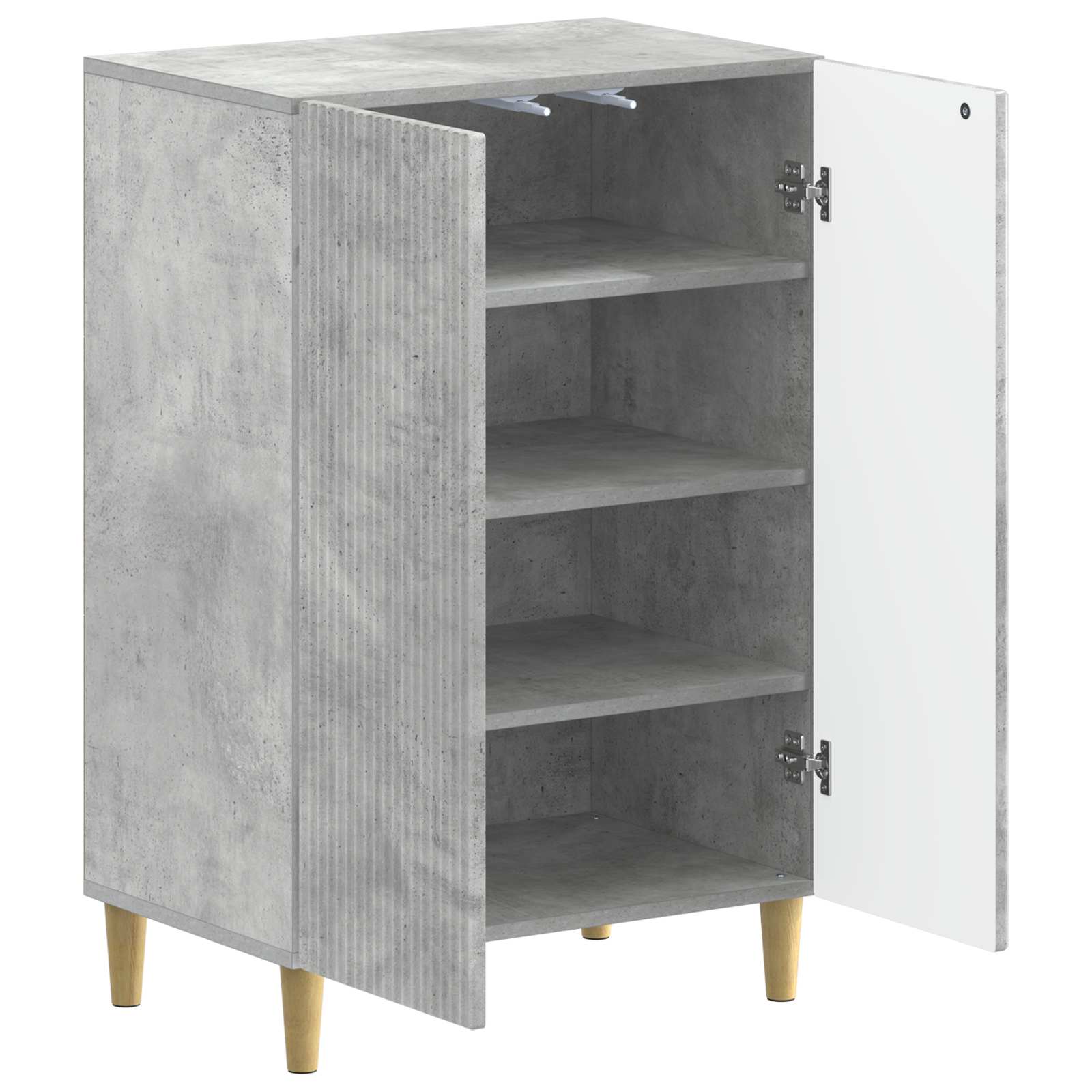 vidaXL Shoe Cabinet ARNHEM 59.5 x 39.5 x 90 cm Engineered Wood 3