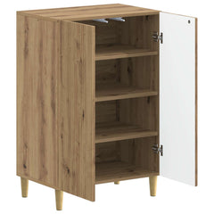 vidaXL Shoe Cabinet ARNHEM 59.5 x 39.5 x 90 cm Engineered Wood 3