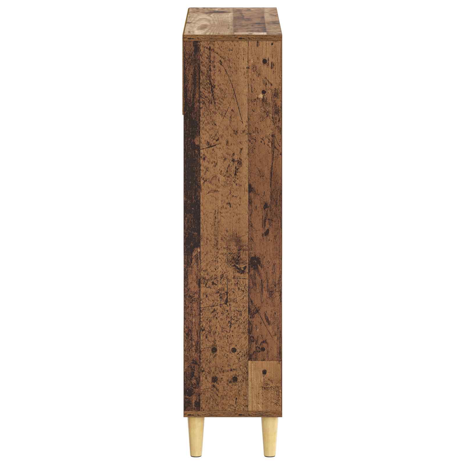 vidaXL Shoe Cabinet ARNHEM 78 x 24 x 103 cm Engineered Wood Old Wood 5