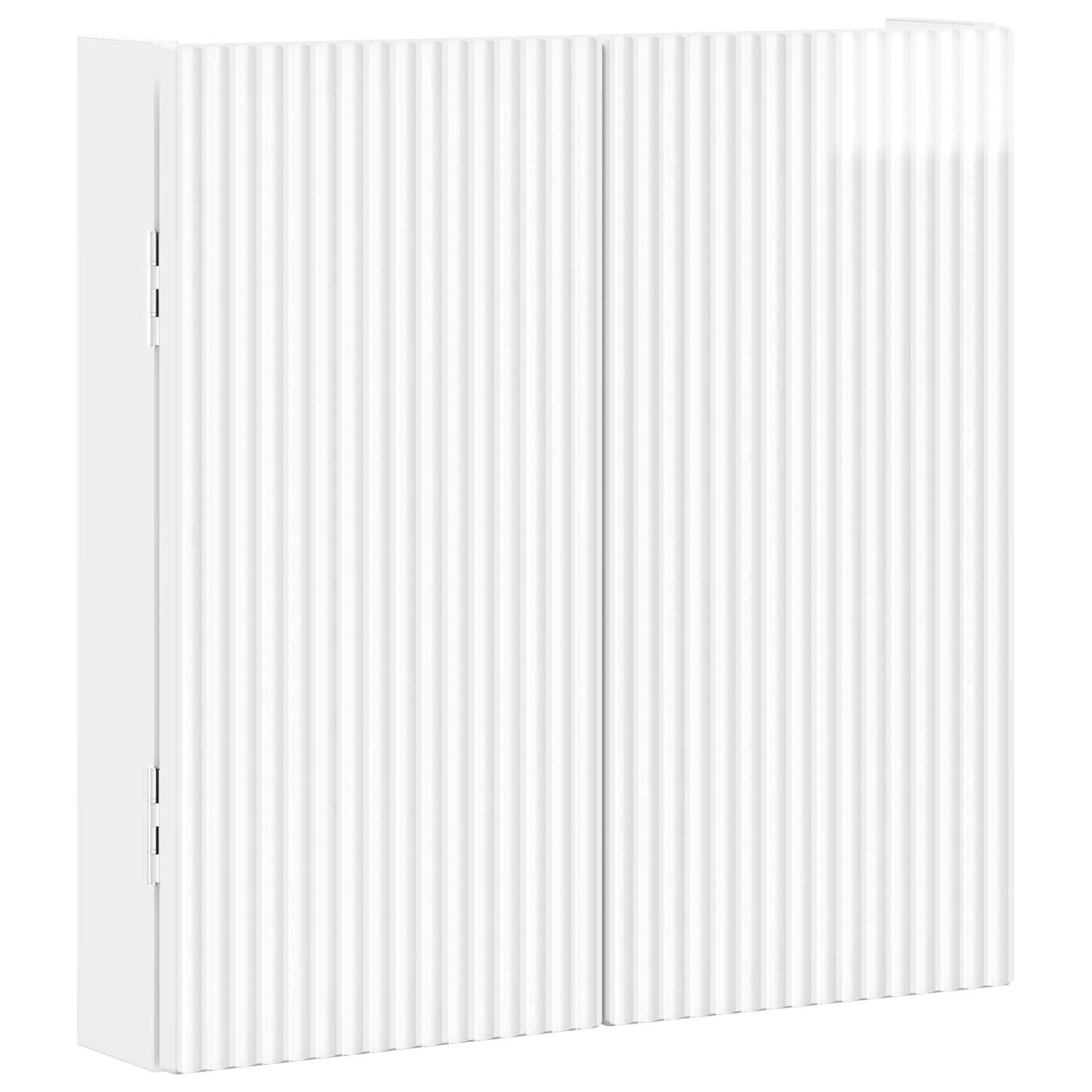 vidaXL Dartboard Cabinet ARNHEM High Gloss White 52.5 x 10.5 x 53.5 cm 4