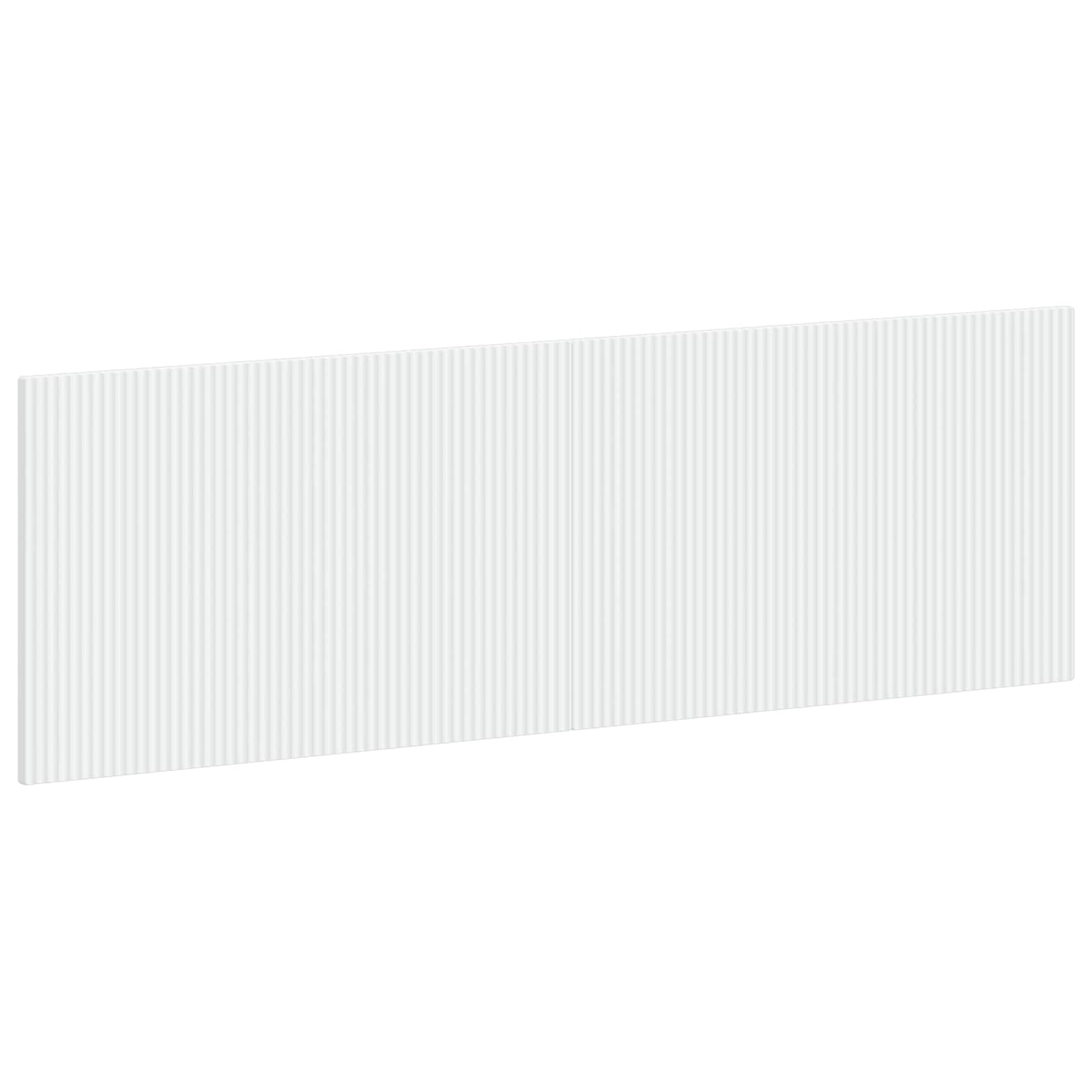vidaXL Wall-Mounted Headboard ARNHEM White Engineered Wood 2