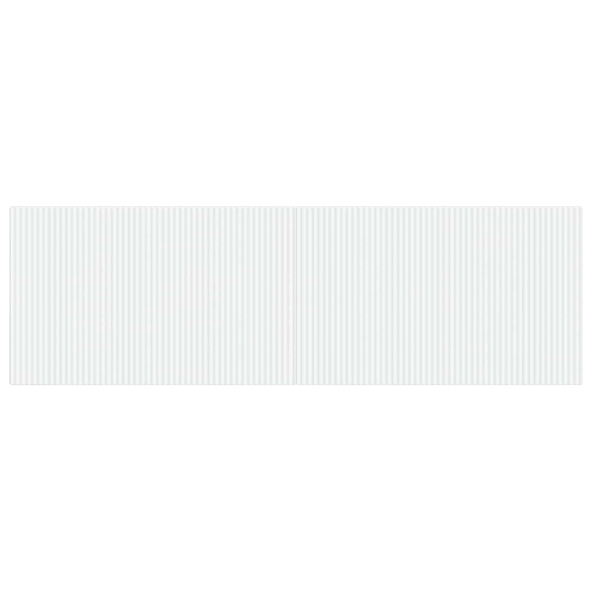 Wall-Mounted Headboard ARNHEM Engineered Wood Width 160 cm White