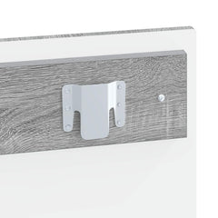 vidaXL Wall-Mounted Headboard ARNHEM Grey Sonoma Engineered Wood 6
