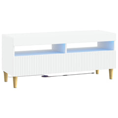LED TV Cabinet ARNHEM 100 x 35 x 43 cm White