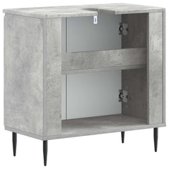 vidaXL Bathroom Sink Cabinet HAARLEM Concrete Grey 59.5 x 31.5x 59 cm 6