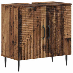 vidaXL Bathroom Sink Cabinet HAARLEM Old Wood 59.5 x 31.5x 59 cm 2