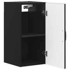 vidaXL Bathroom Wall Cabinet HAARLEM Black 30 x 31 x 59 cm 3