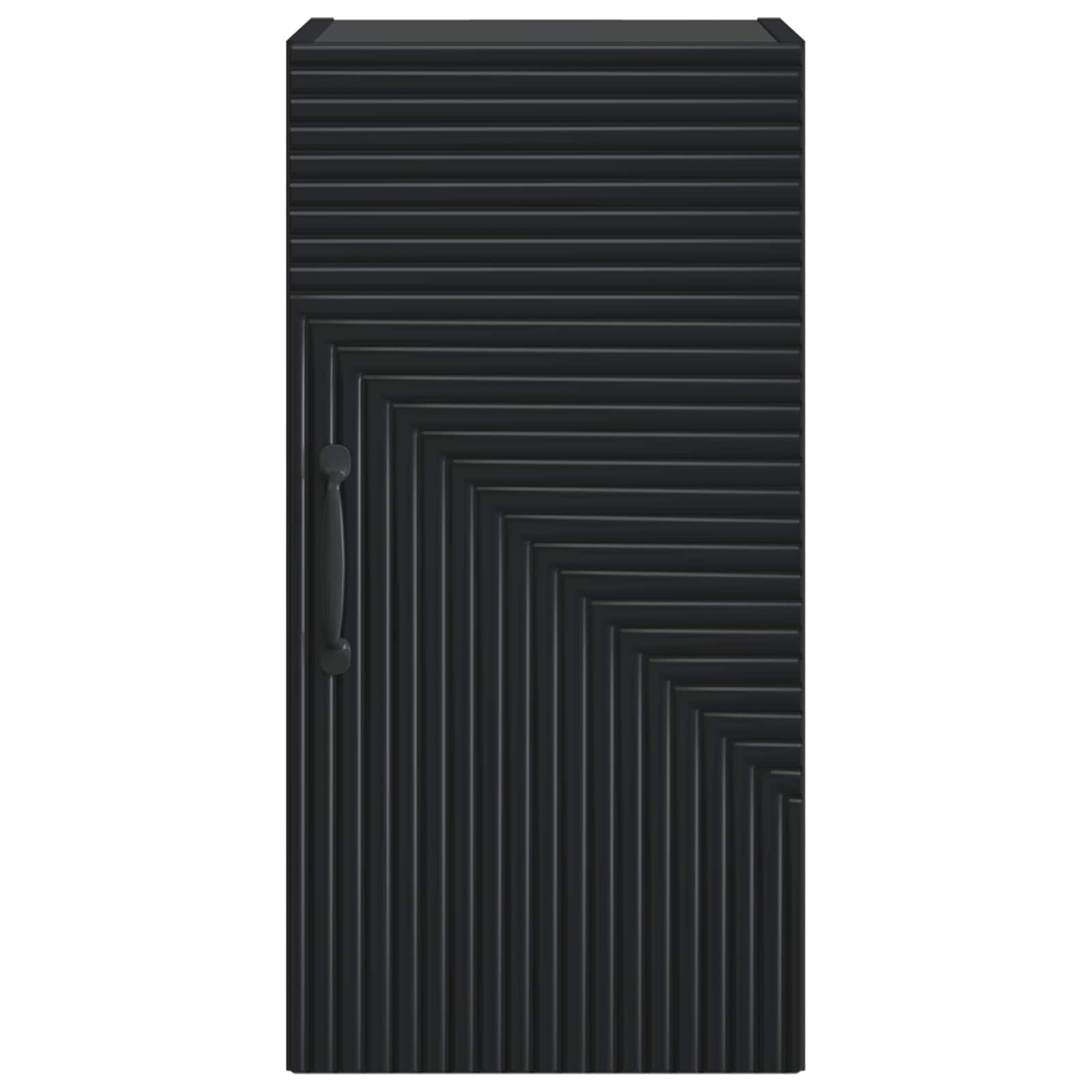 vidaXL Bathroom Wall Cabinet HAARLEM Black 30 x 31 x 59 cm 4