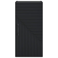 vidaXL Bathroom Wall Cabinet HAARLEM Black 30 x 31 x 59 cm 4