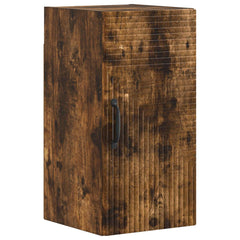 vidaXL Bathroom Wall Cabinet HAARLEM Smoked Oak 30 x 31 x 59 cm 2